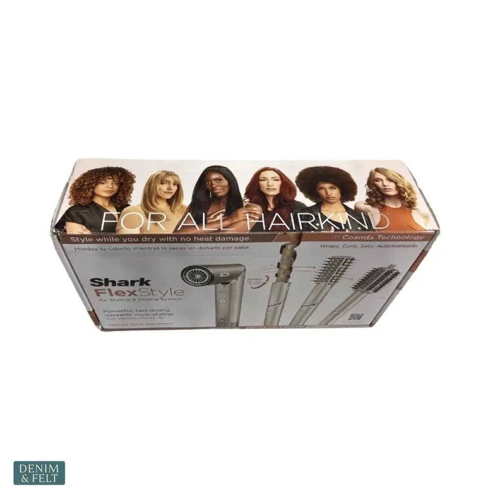 NEW‎ Shark FlexStyle Air Styling & Drying System Multi-Styler Curler Blowout Set